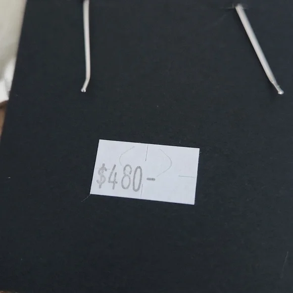 NWT Native American Navajo Turquoise Cactus Dangle Earrings 🩵🌵🧡 - Picture 12 of 12